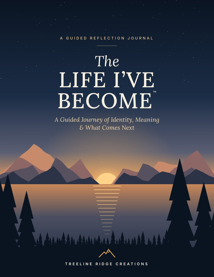 The Life I've Become guided reflection journal cover