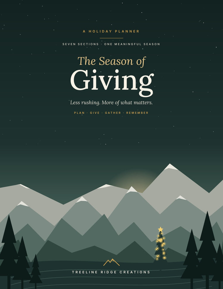 The Season of Giving™: An Undated Holiday Planner